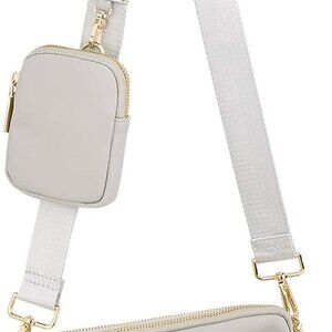 Small Crossbody Bags for Women 3 in 1 Trendy Belt Purse Fashion Designer Mini Cu